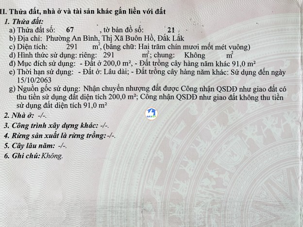 CẦN VỐN KINH DOANH CHÍNH CHỦ BÁN NHÀ TẠI THỊ XÃ BUÔN HỒ - TỈNH ĐAK LAK.