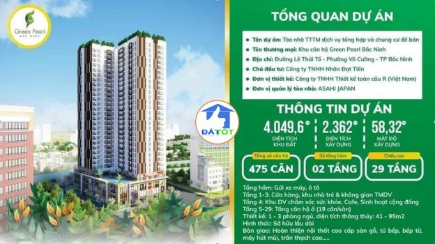 CHUNG CƯ TM CAO CẤP GEEN PEARL.